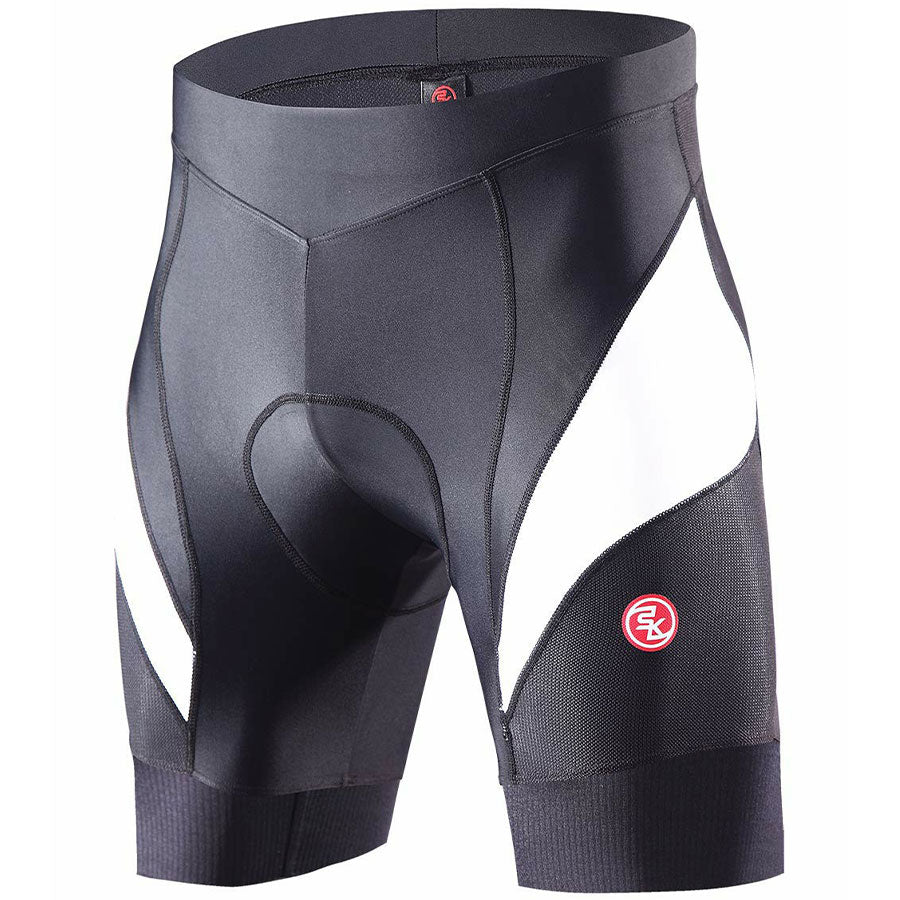 Souke 4D Padded Quick Dry Bike Shorts for Men - PS6022-Black