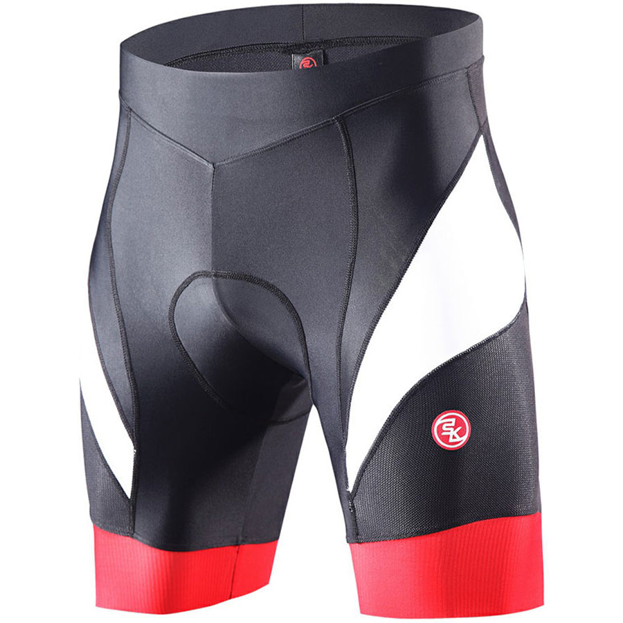 Cycling Shorts Men's Eco-Daily 4D Padded Bicycle Shorts-PS5000-Black