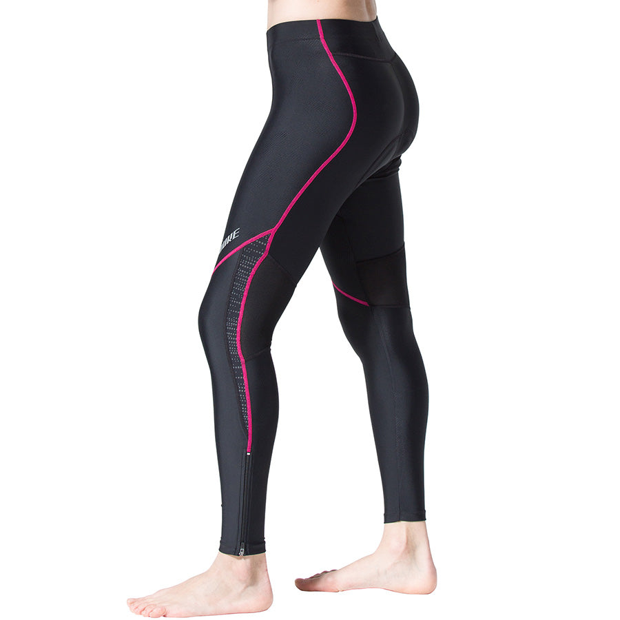Souke Women's 4D Padded Quick Dry Cycling Underwear-PS6013-Black