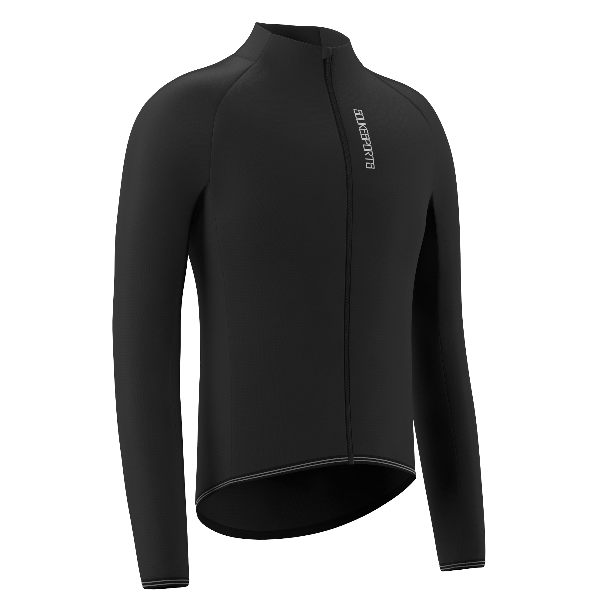 Unisex Prime Lightweight  Windproof Cycling Jacket CL1227-Black