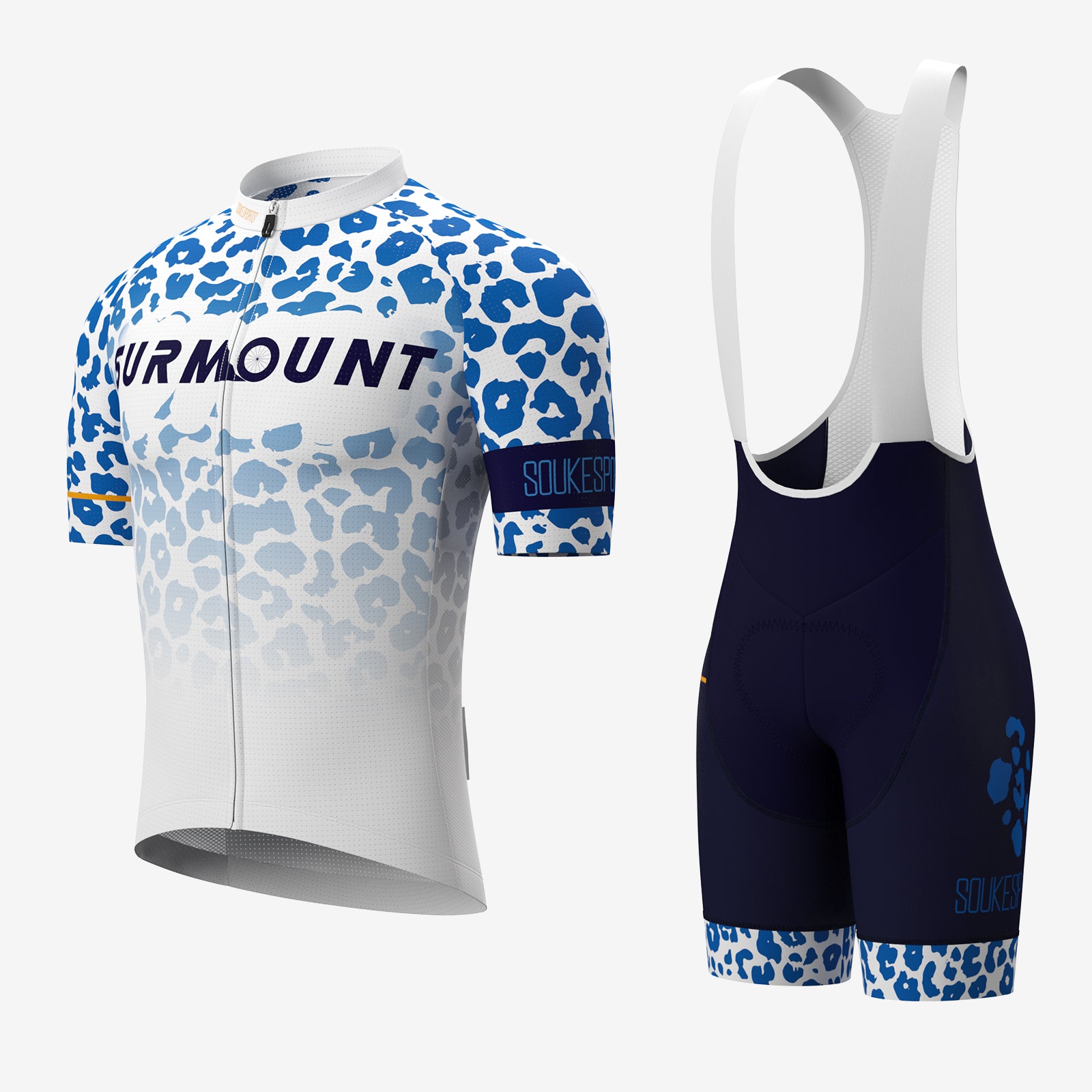 Leopard Print Unisex Cycling Set CS1197+BS1617