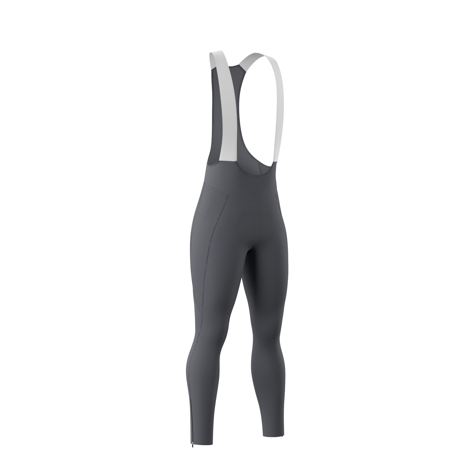 Padded Essential Cycling Bib Tights BL2606-Grey