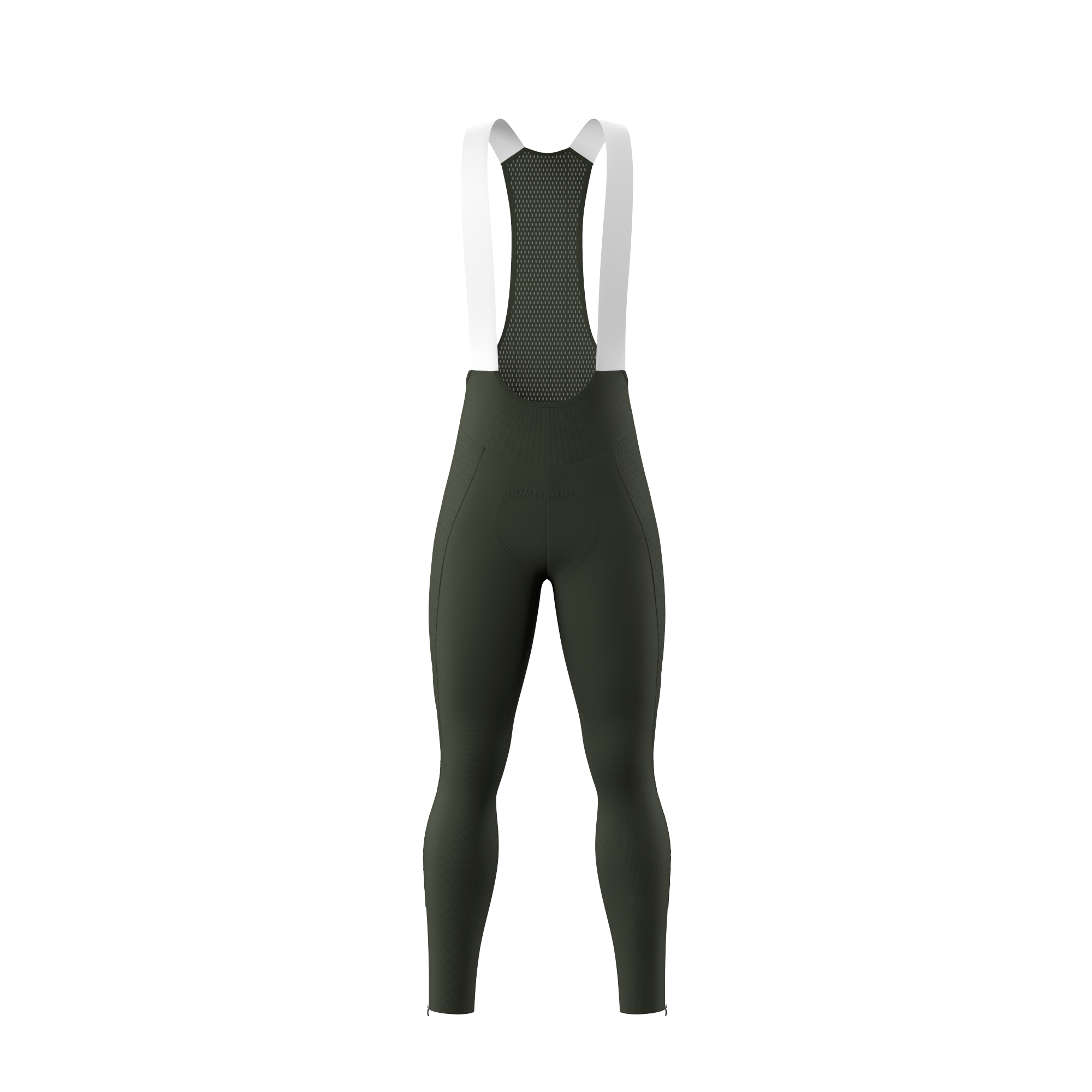 Padded Essential Cycling Bib Tights BL2606-Green