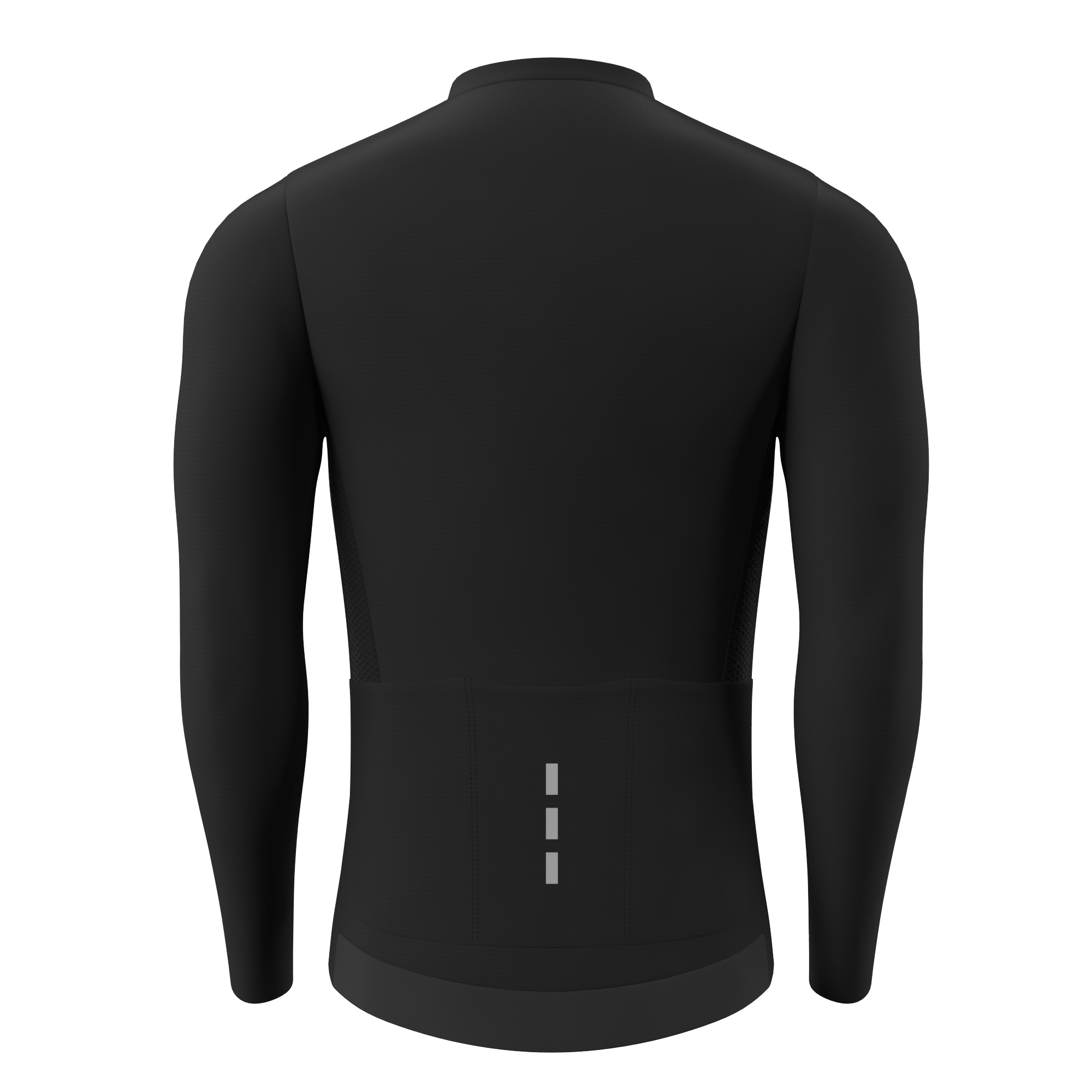 Classic Long Sleeve Bike Jersey CL1226--Black