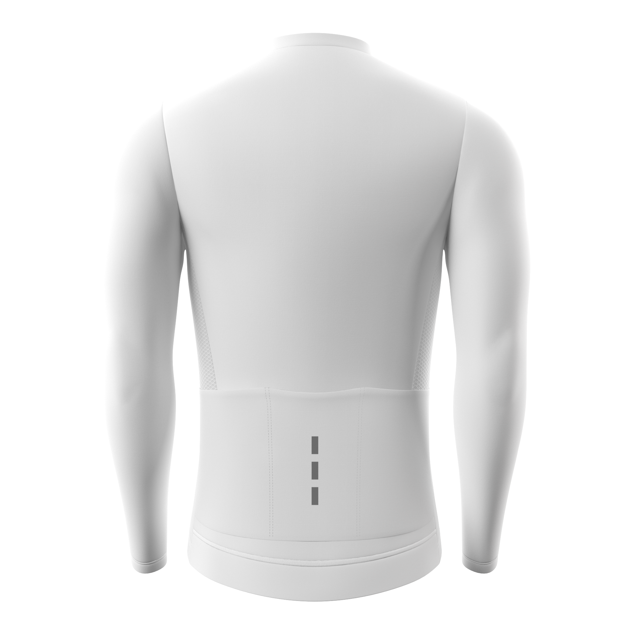 Classic Long Sleeve Bike Jersey CL1226--White