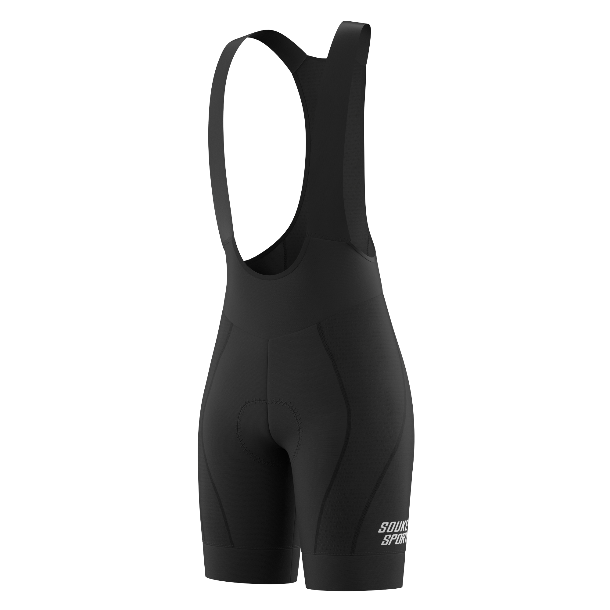 Souke Sport Cycling Bib Shorts Manner BS1606 Black