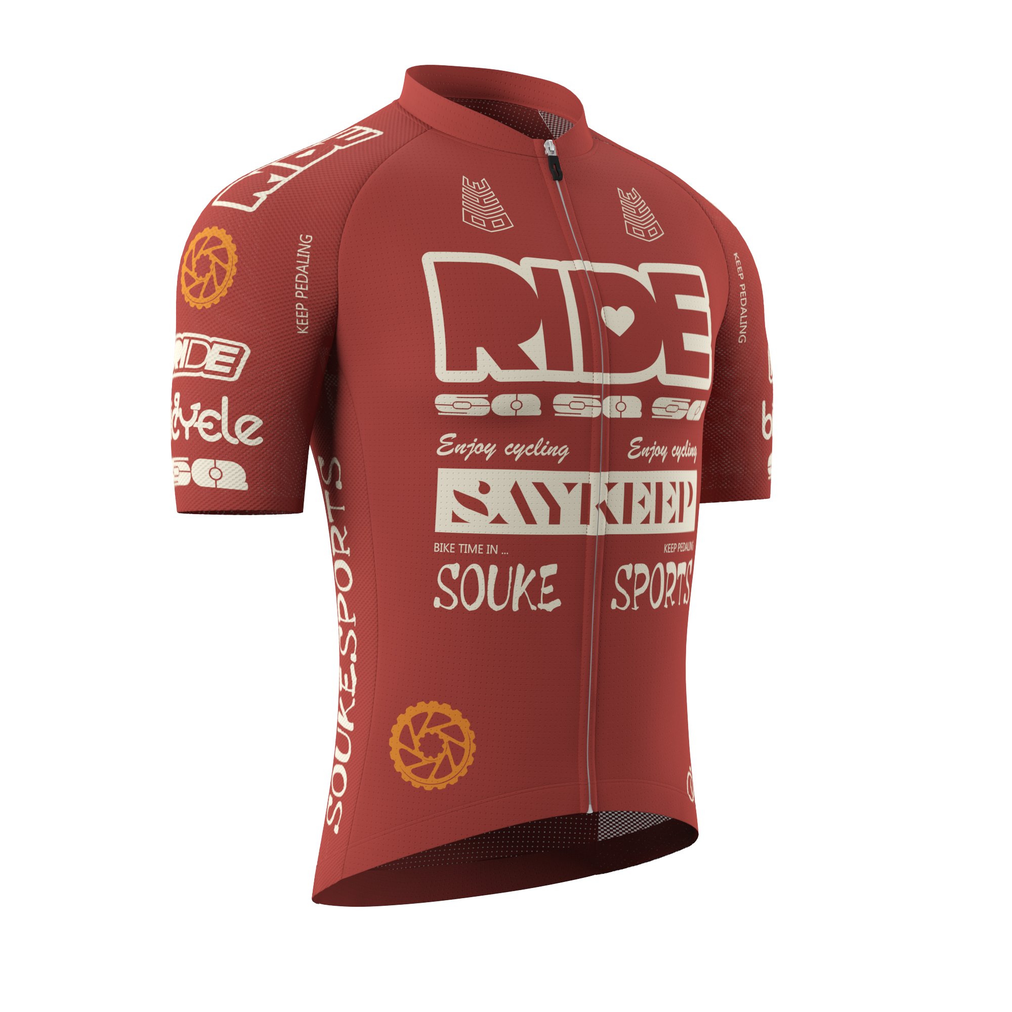 Men's Basic "RIDE" Jersey CS1151