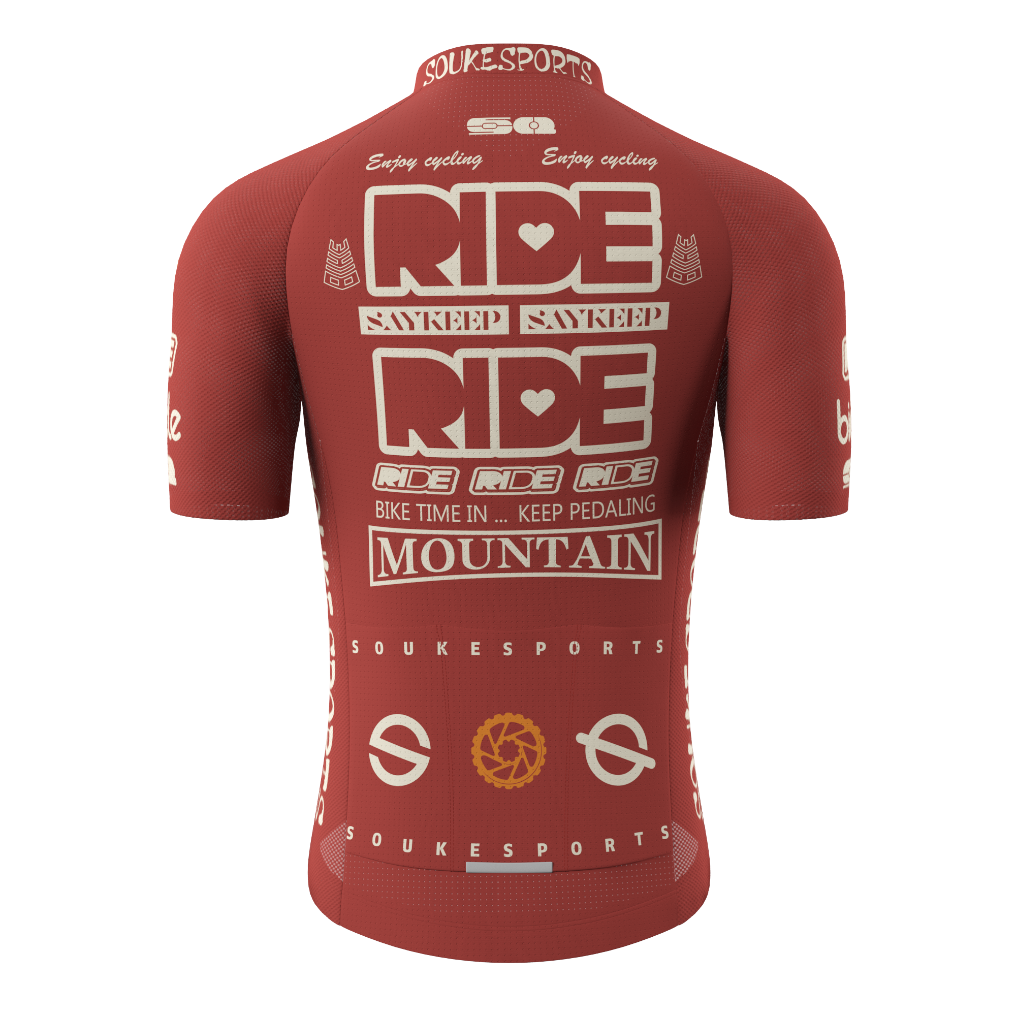 Men's Basic "RIDE" Jersey CS1151