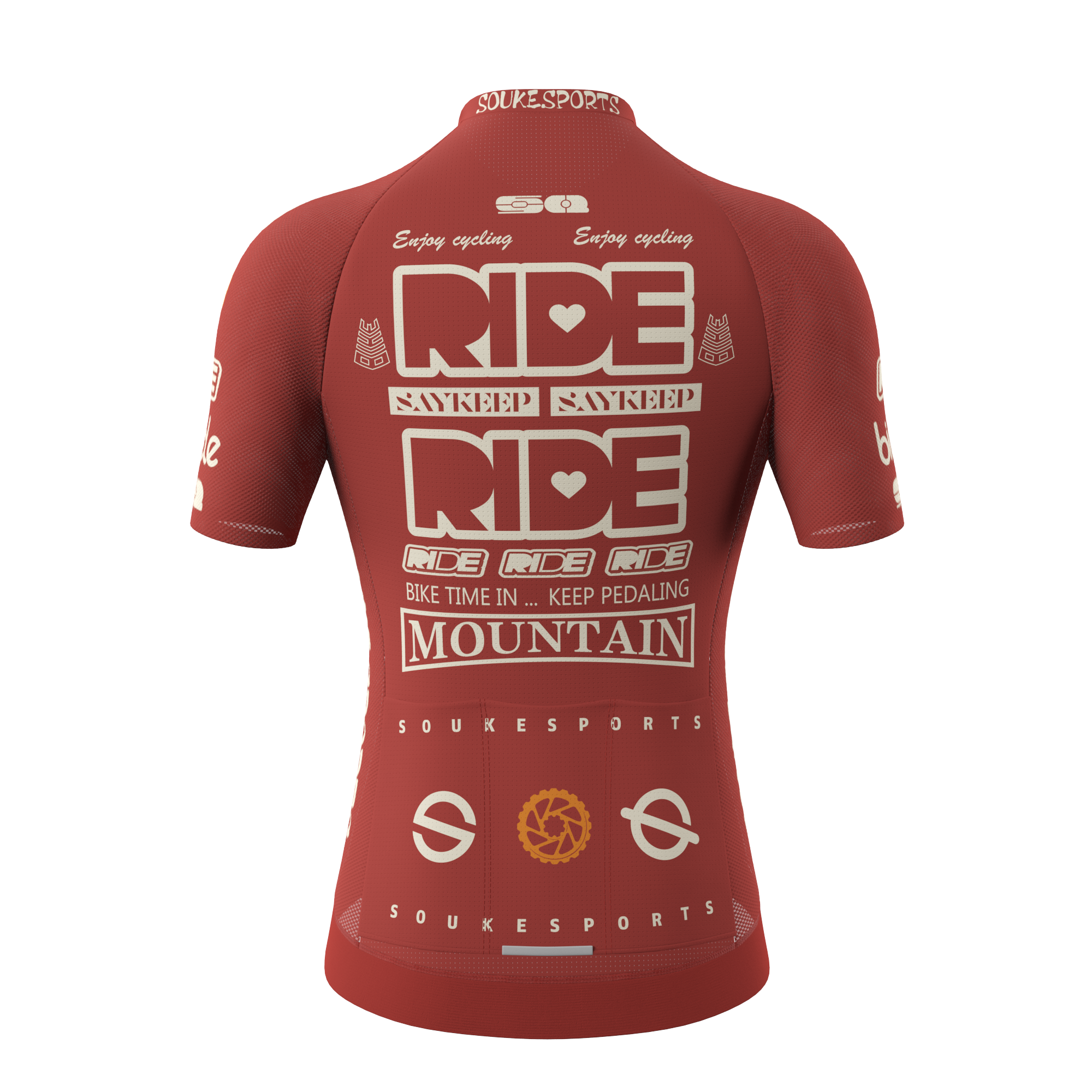 Women's Basic "RIDE" Jersey CS3151