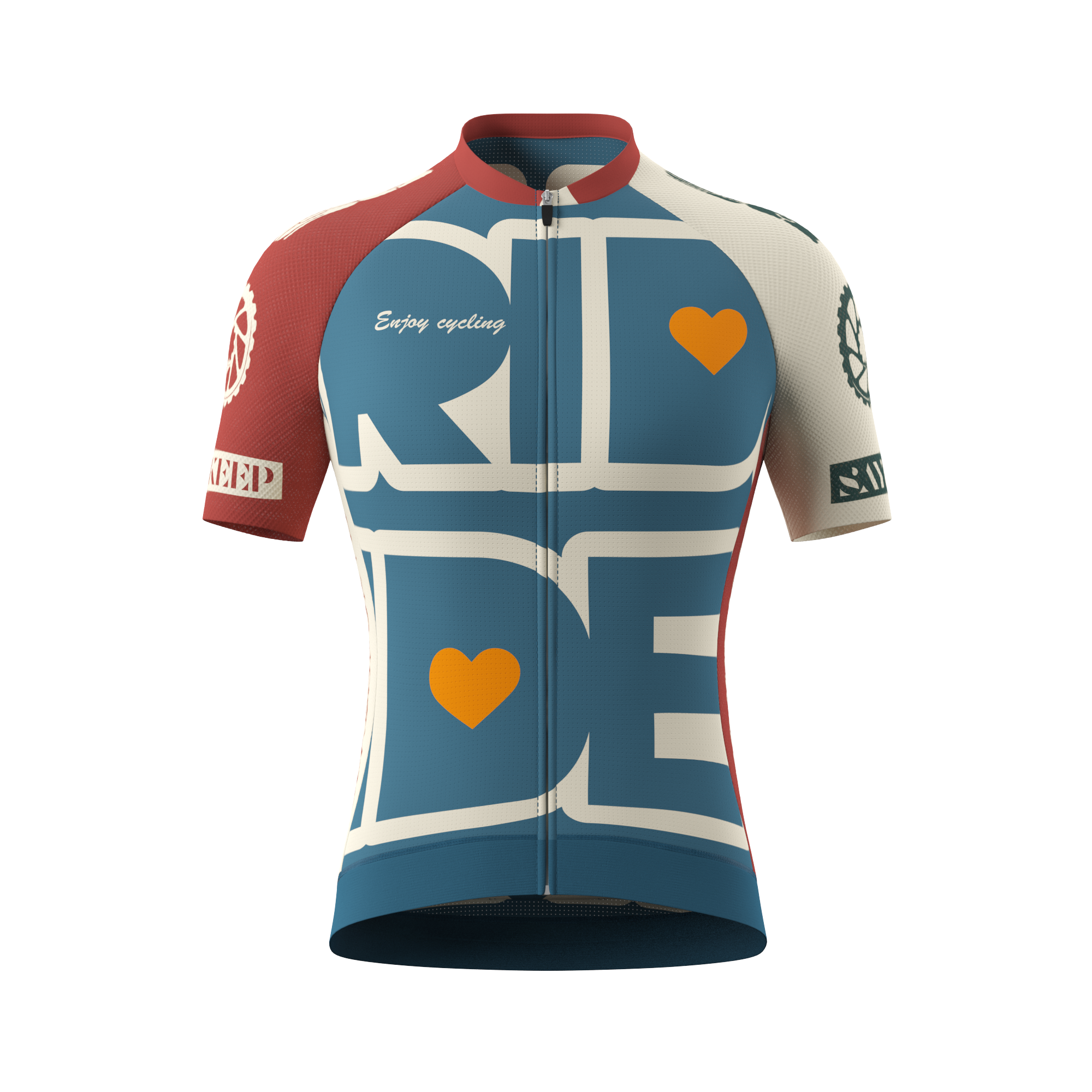 Women's Basic "RIDE" Jersey CS3152