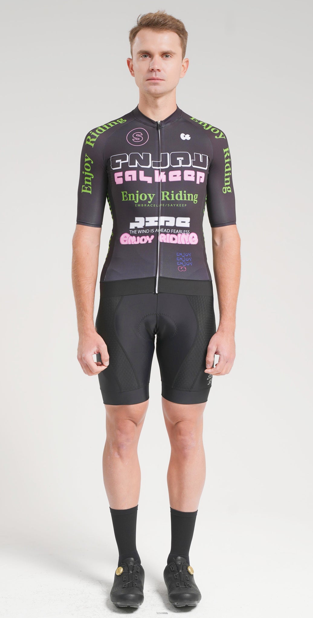 Men's Basic "Enjoy Riding" Jersey CS1137