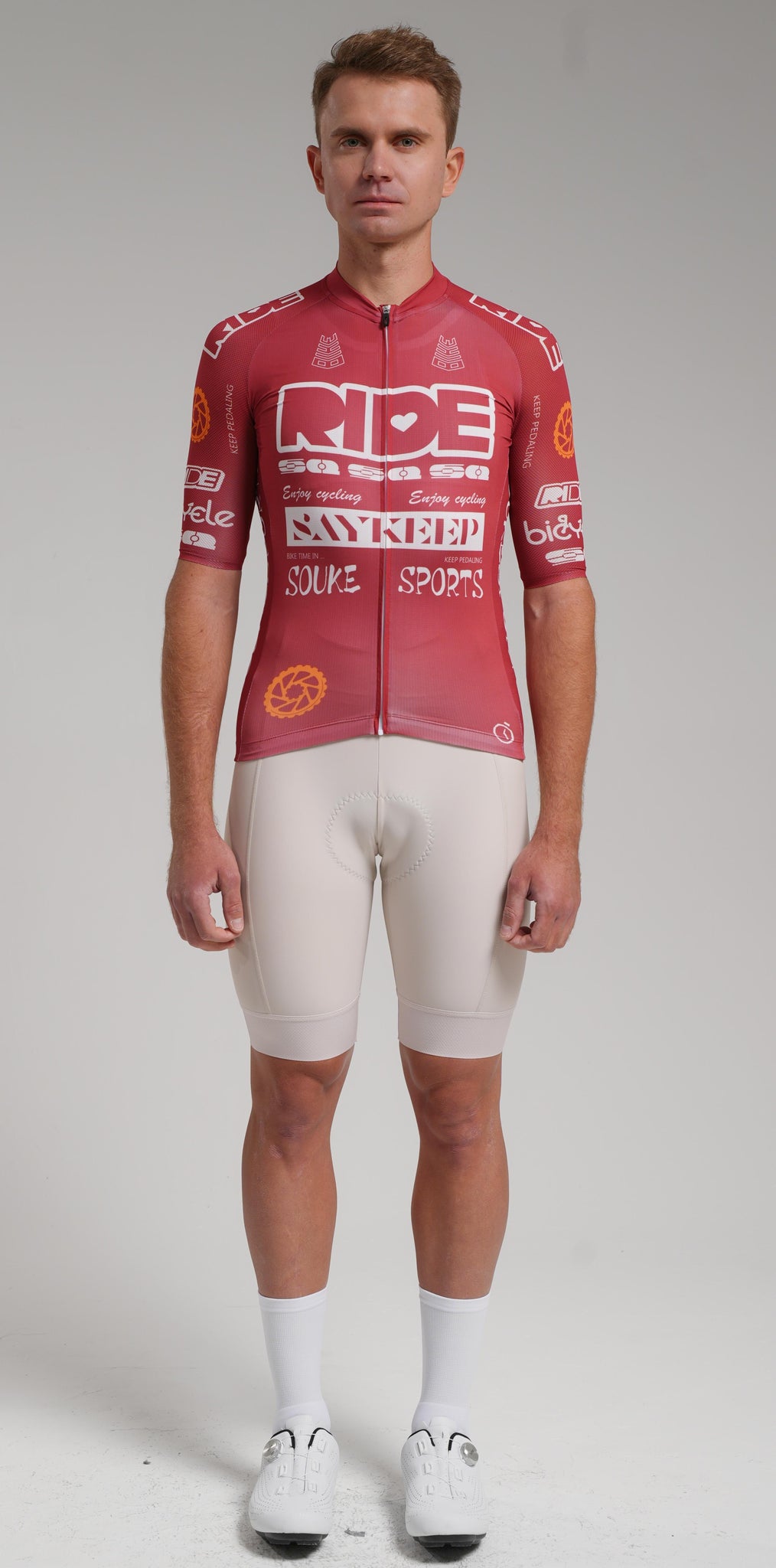 Men's Basic "RIDE" Jersey CS1151