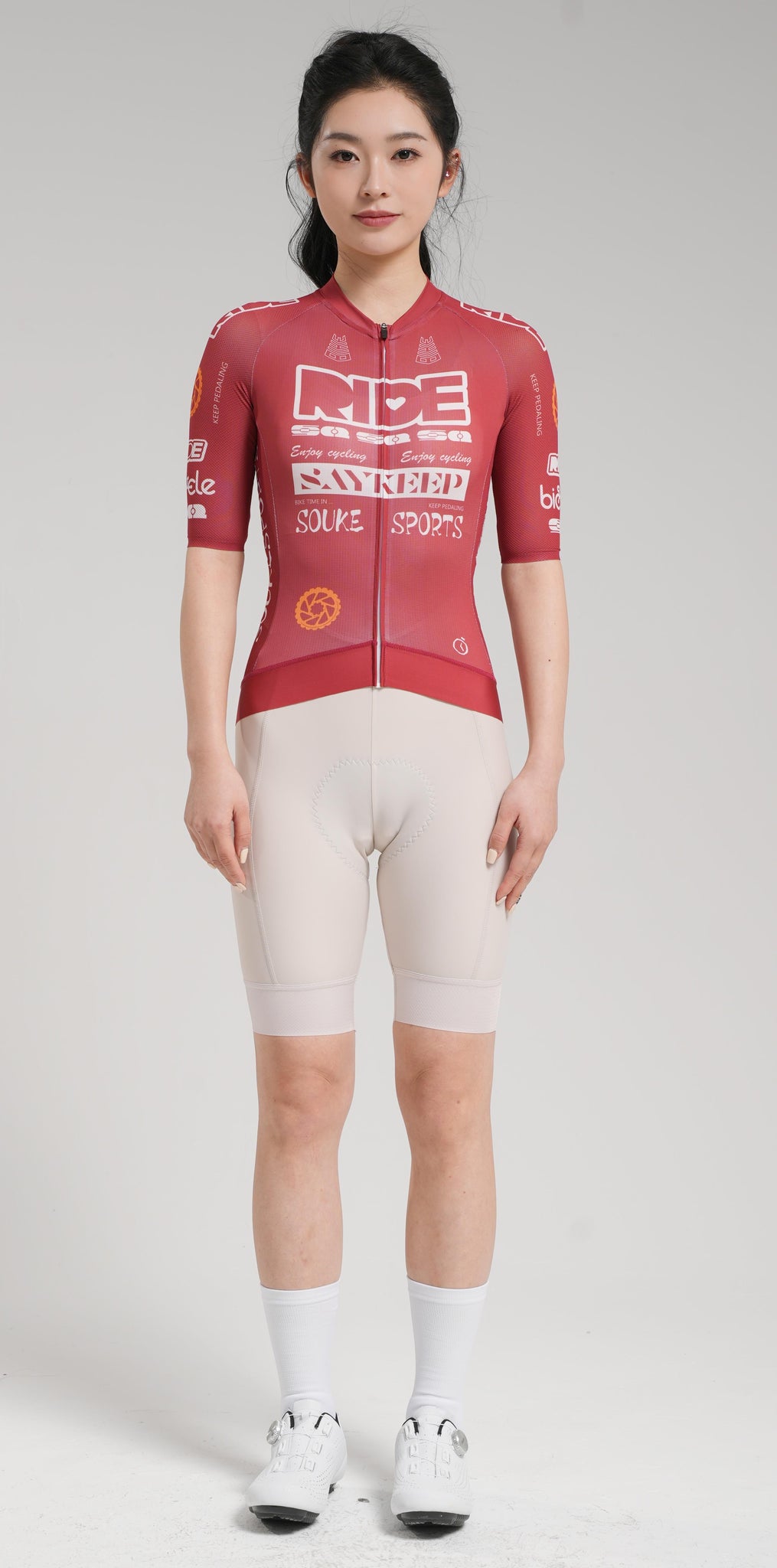 Women's Basic "RIDE" Jersey CS3151