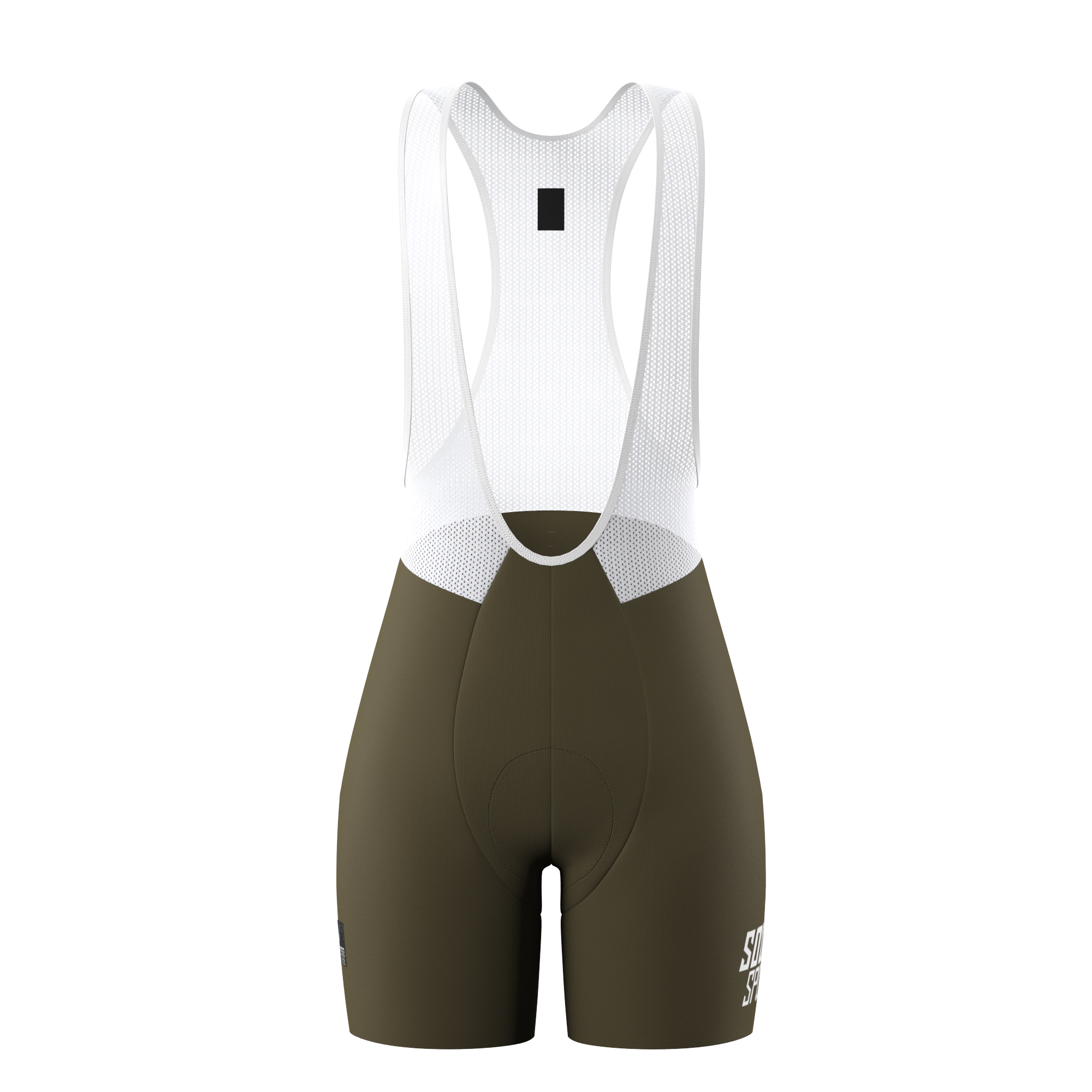 Souke Bib Shorts BS1502 para mujeres - Verde