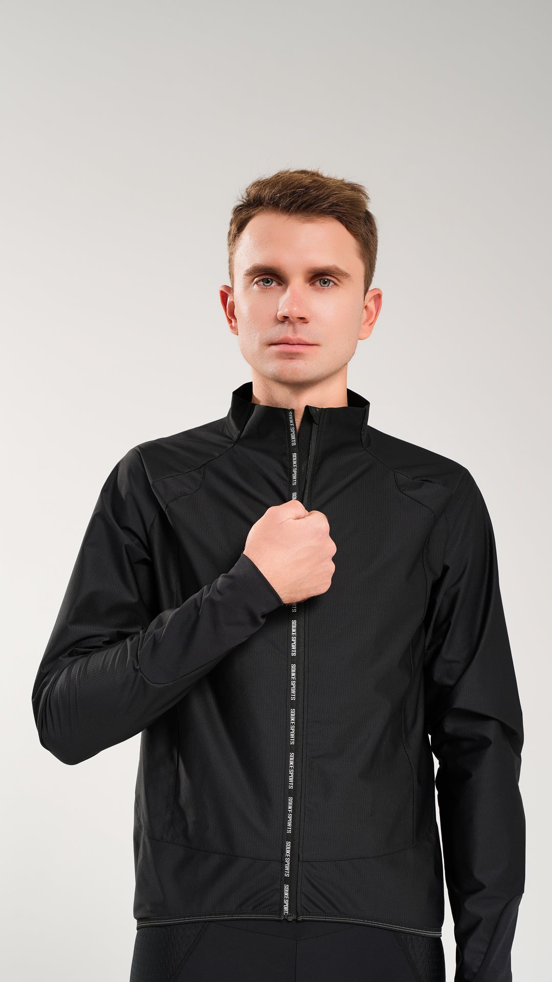 Fashion Premium Cycling Windbreaker CL1230-Black