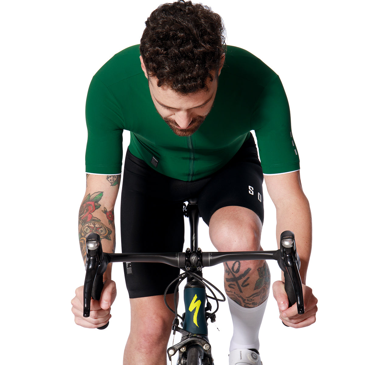 Souke Race Fit Bike Jersey Unisex CS1105 Green