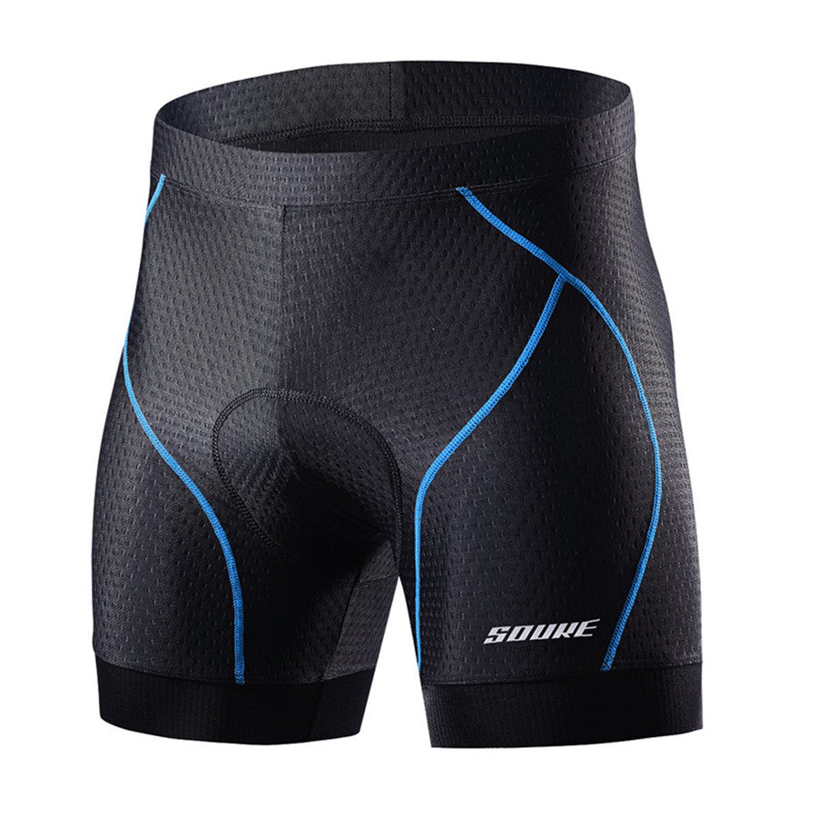 Men's Cycling Shorts Anti-Slip Leg 4D Padded Bike Shorts with 3