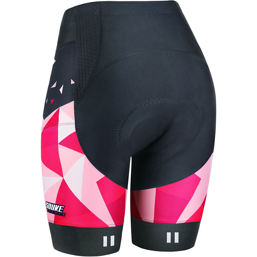 Women's 4D Padded Quick Dry Cycling Underwear-PS6013-Black