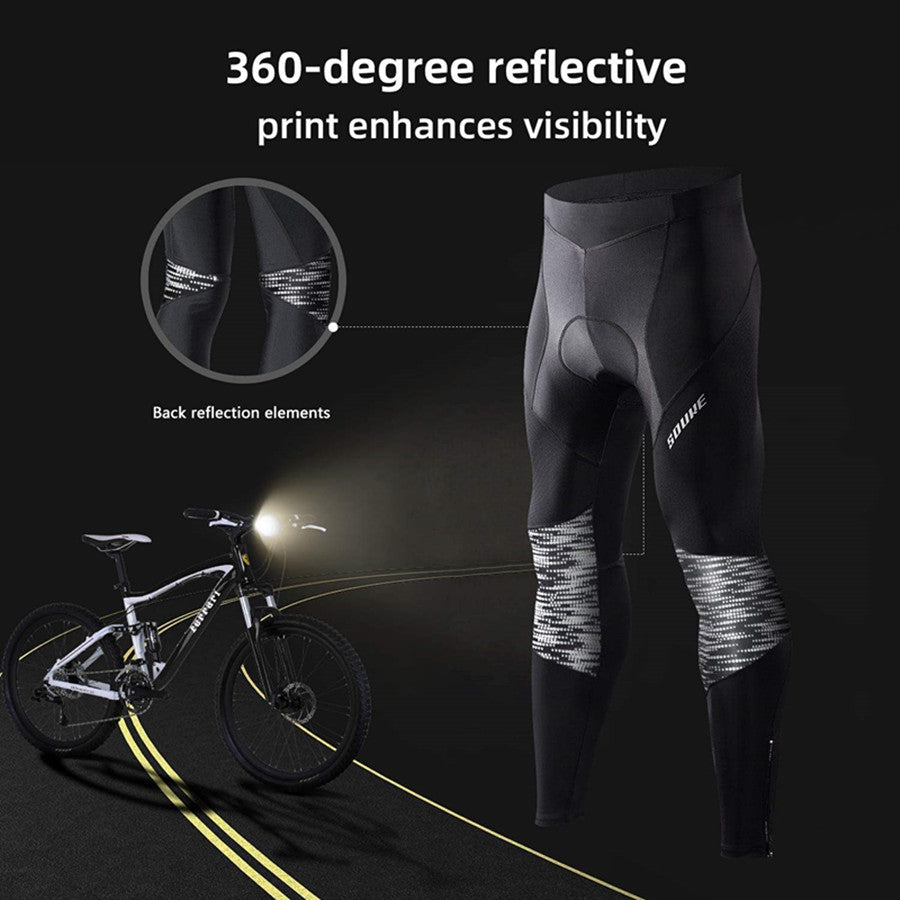 Souke Sports Men's Thermal Compression Flexible Leggings Cycling Skiing  Running Jogging Pants - Cycling Tights & Pants - AliExpress